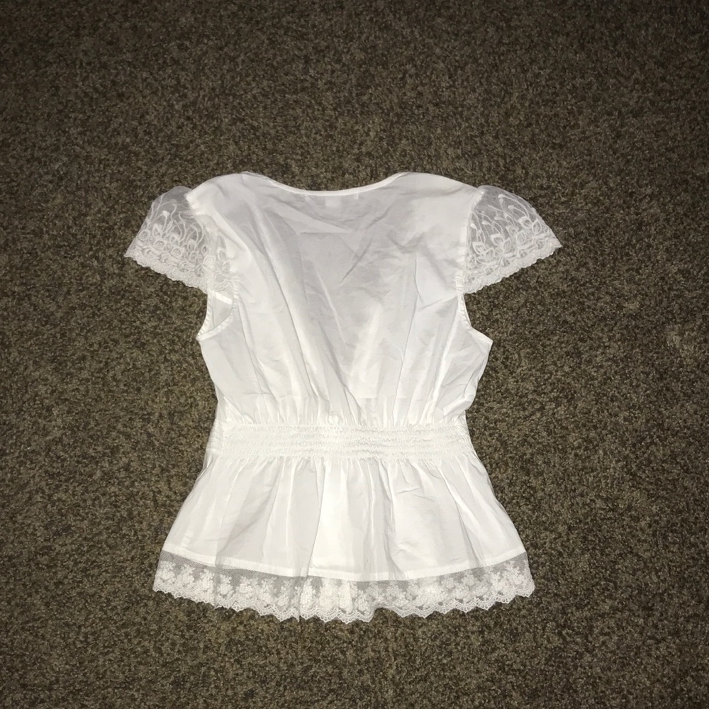 Deep V neck top - Picture 2 of 4